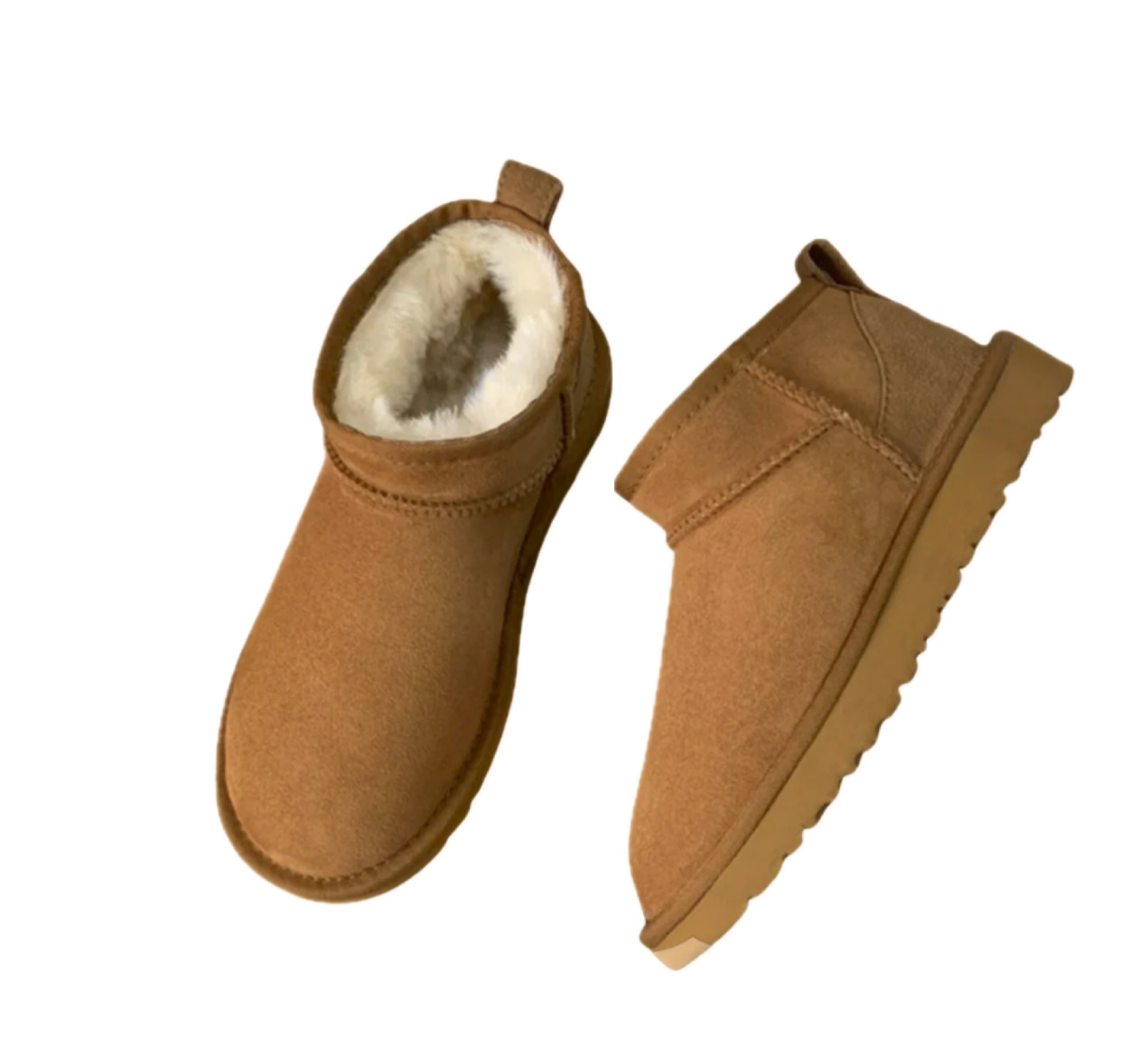 Gefütterte Winterschuhe