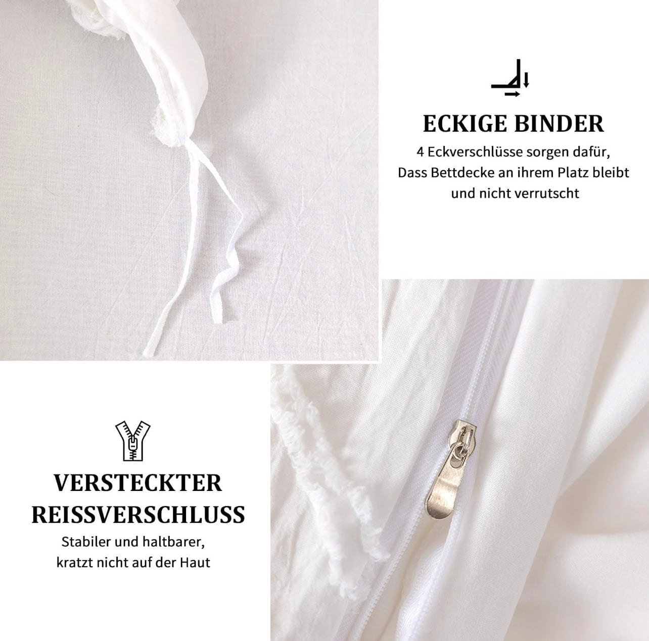 3-tlg. Bettbezug-Set