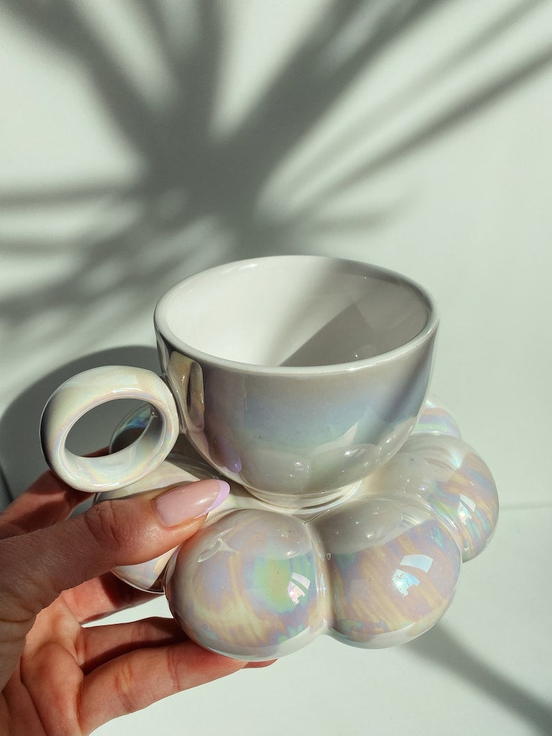 Flower  Bubble Tasse