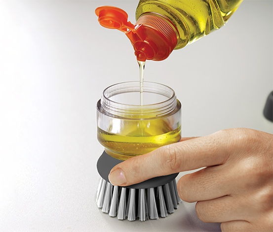 Spülbürste mit Spülmittelspender