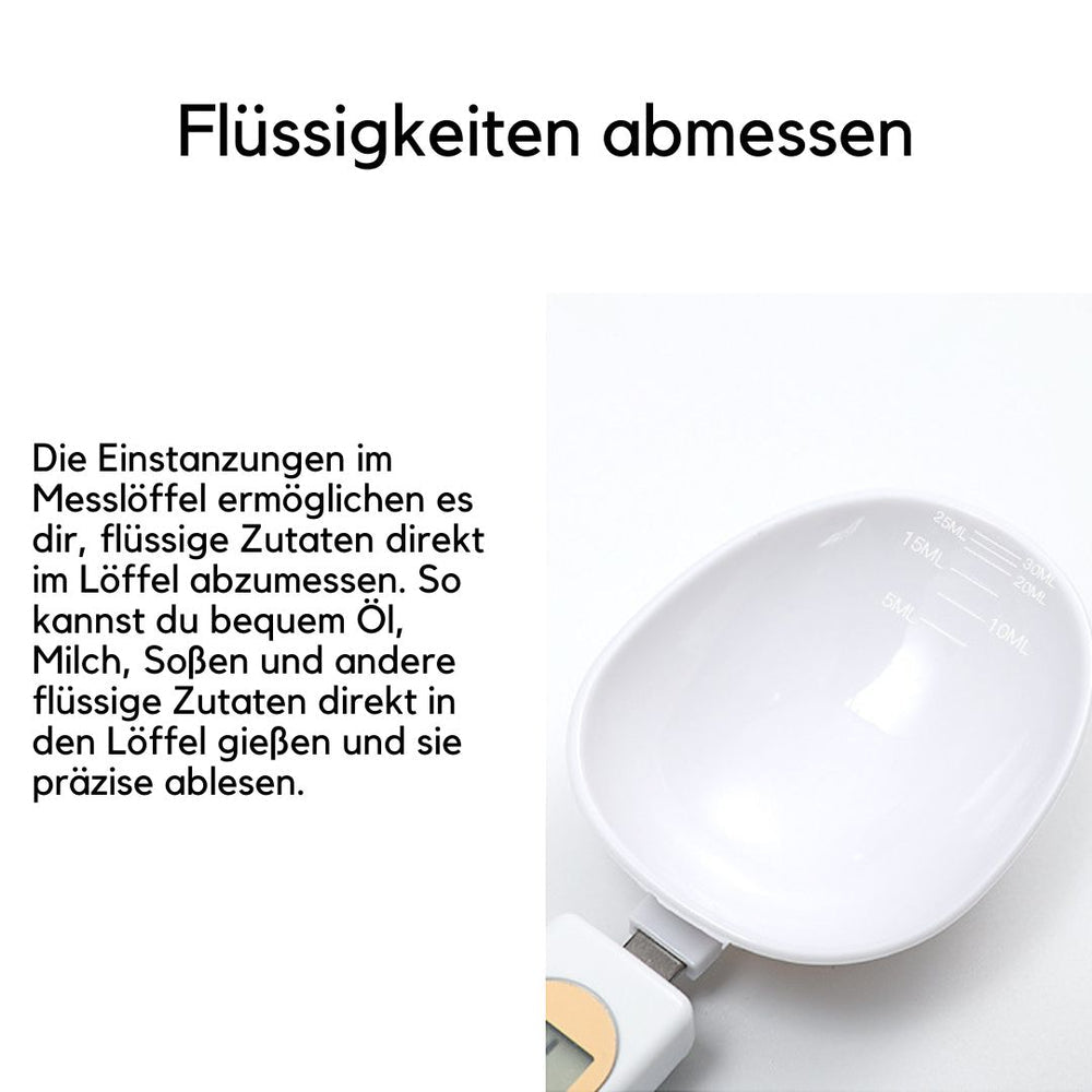Digitale LCD Löffelwaage Messlöffel