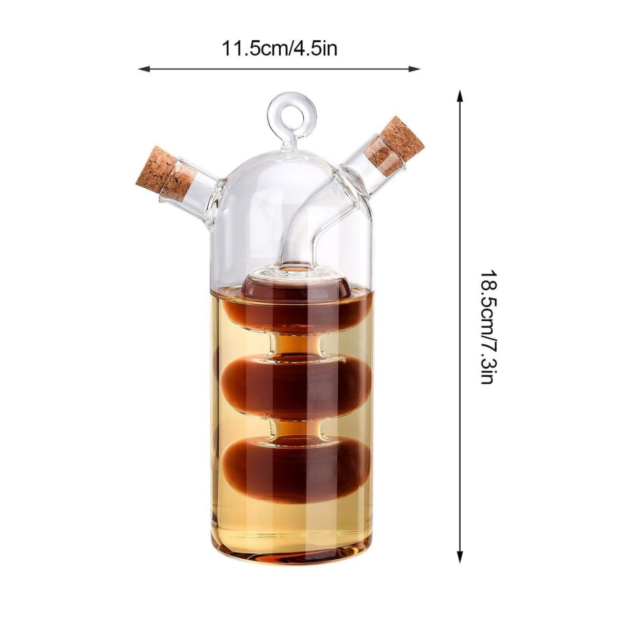 2 in 1 Ölflasche