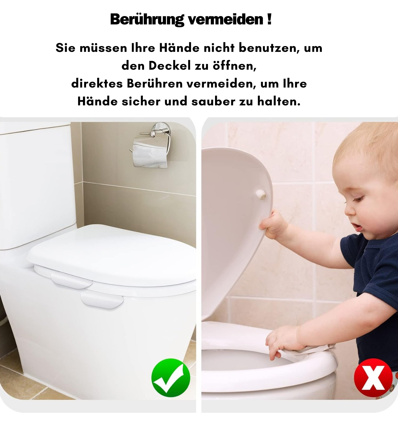 9 STK WC-Deckelheber