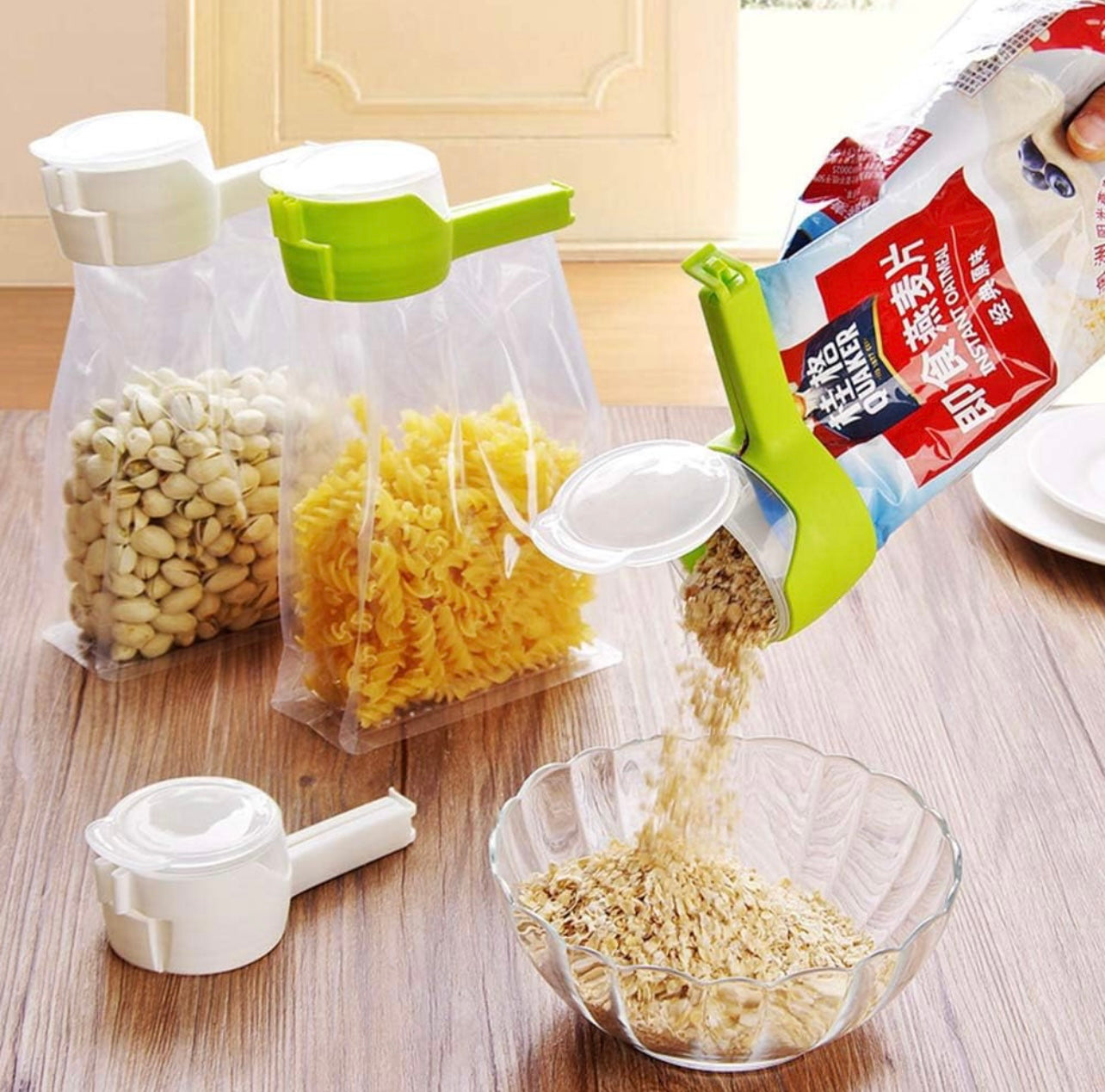 Verschlussclips mit Spender