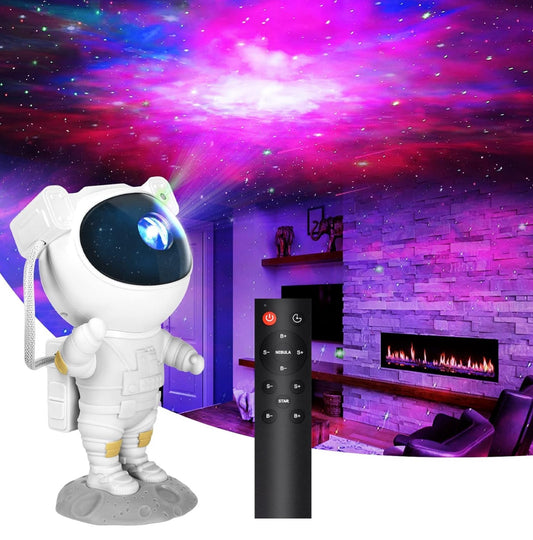 Astronauten LED Sternenhimmel Projektor mit Fernbedienung