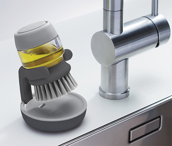 Spülbürste mit Spülmittelspender