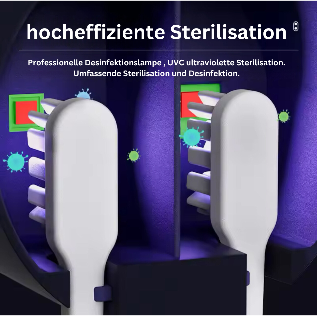 UV-Elektrischer Zahnbürsten Sterilisator